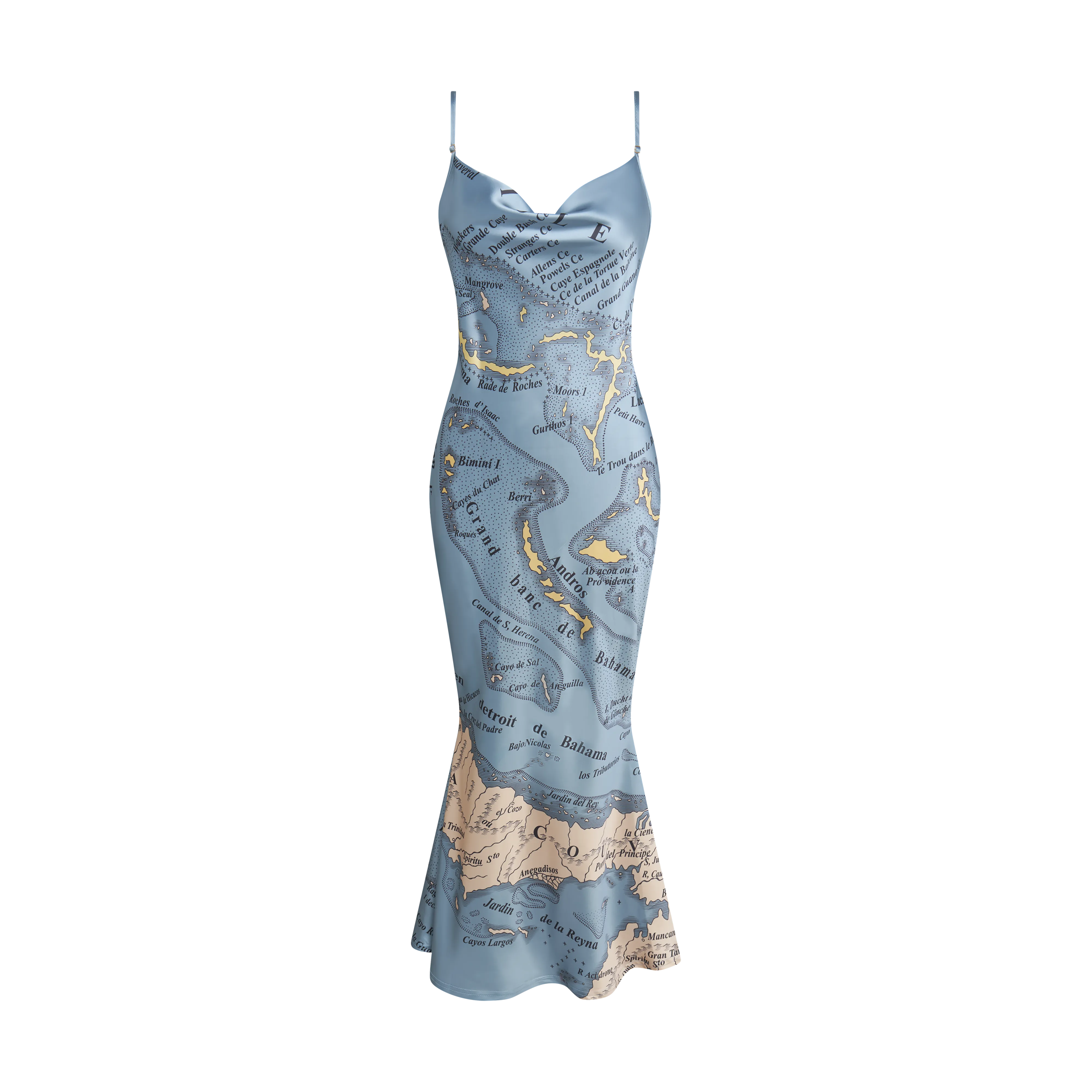 CARTE LUCAYOS DRESS-SKY