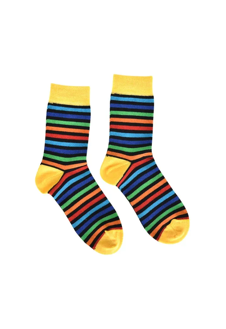 Childrens Rainbow Stripe Socks