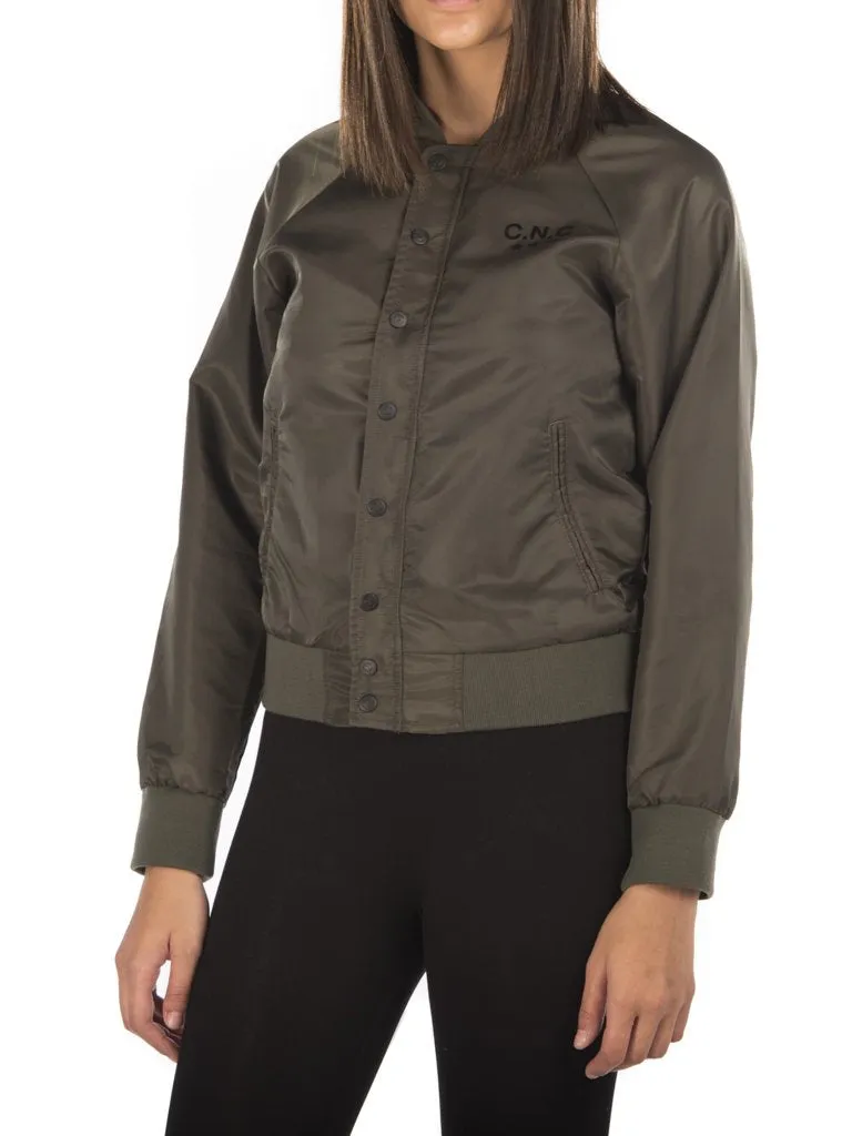 C.N.C BOMBER JACKET IN RIFLE GREEN