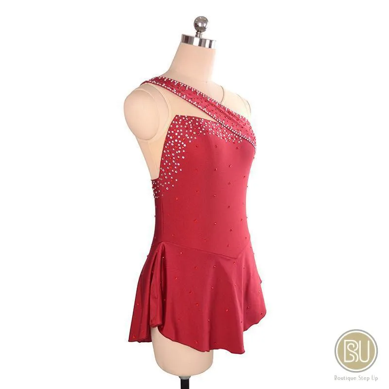 Competition Skating Dress Sleeveless Available in 20 Colors