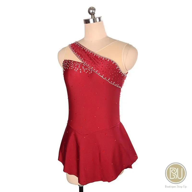 Competition Skating Dress Sleeveless Available in 20 Colors