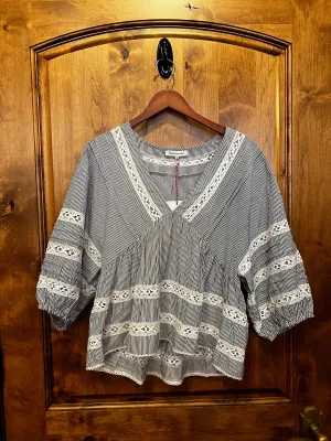 Cotton Lace Folk Top