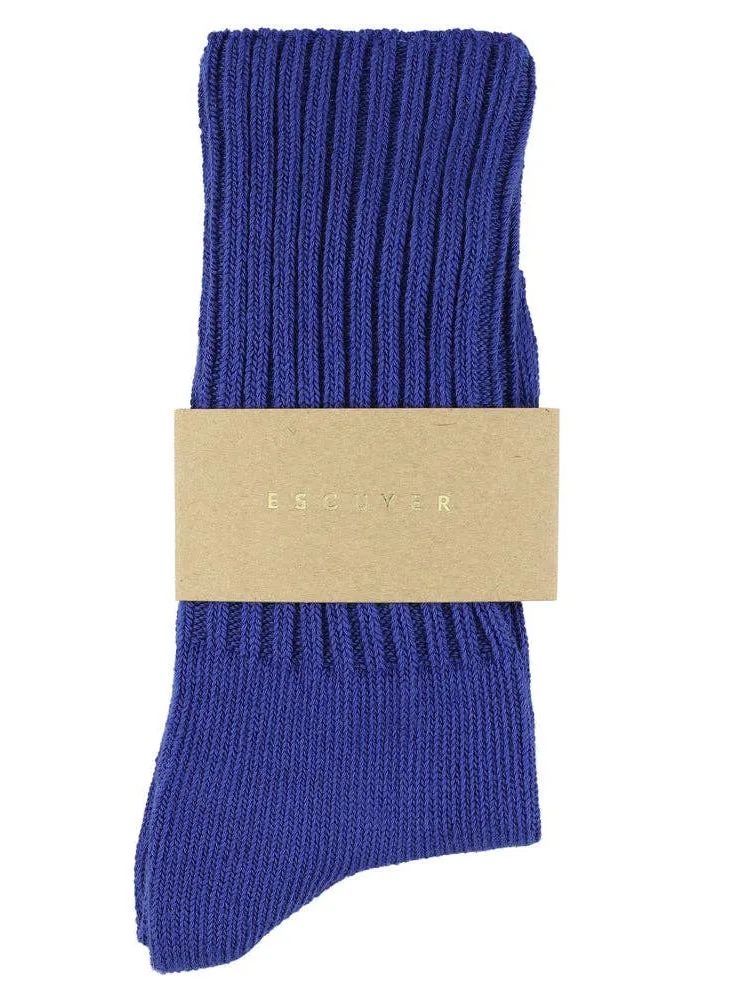 Crew Socks - Bright Blue