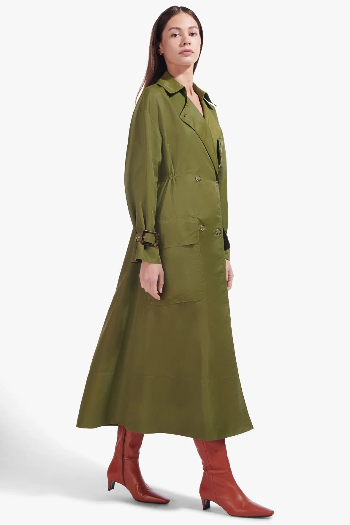 DAWN COAT | OLIVE