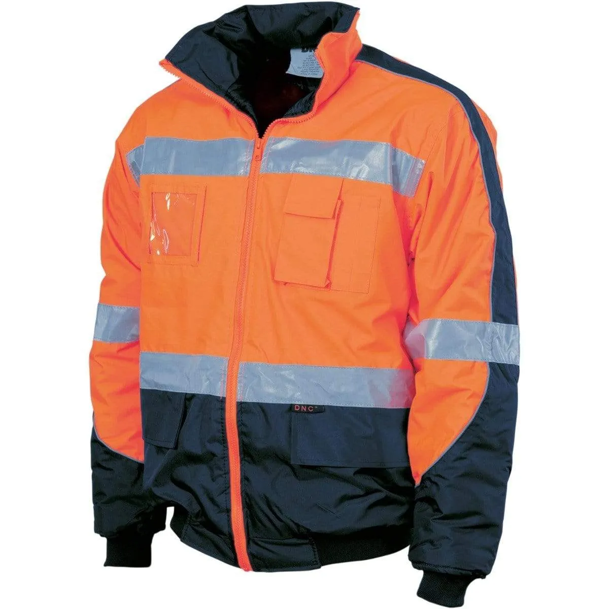 Dnc Workwear Hi-vis D/n Contrast Bomber Jacket - 3992