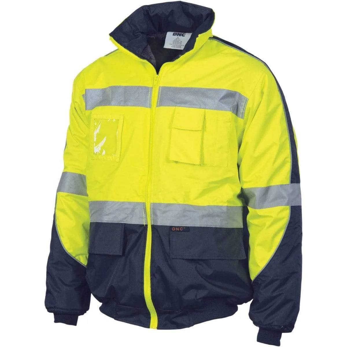 Dnc Workwear Hi-vis D/n Contrast Bomber Jacket - 3992