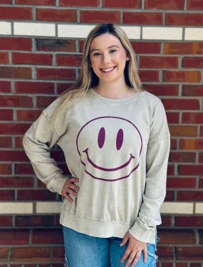 Don't Forget To Smile Sweatshirt by Easel