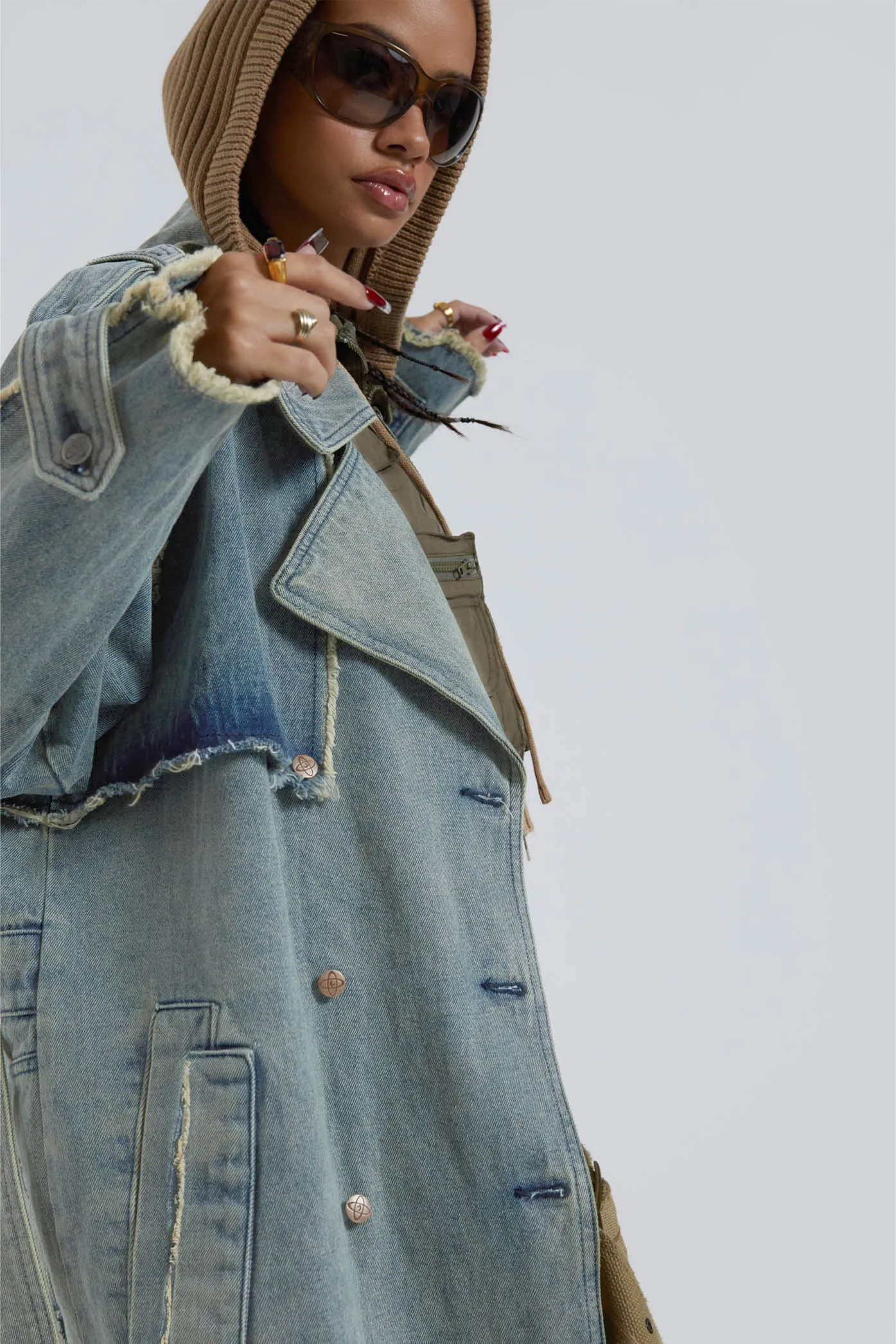 Downtown Denim Coat