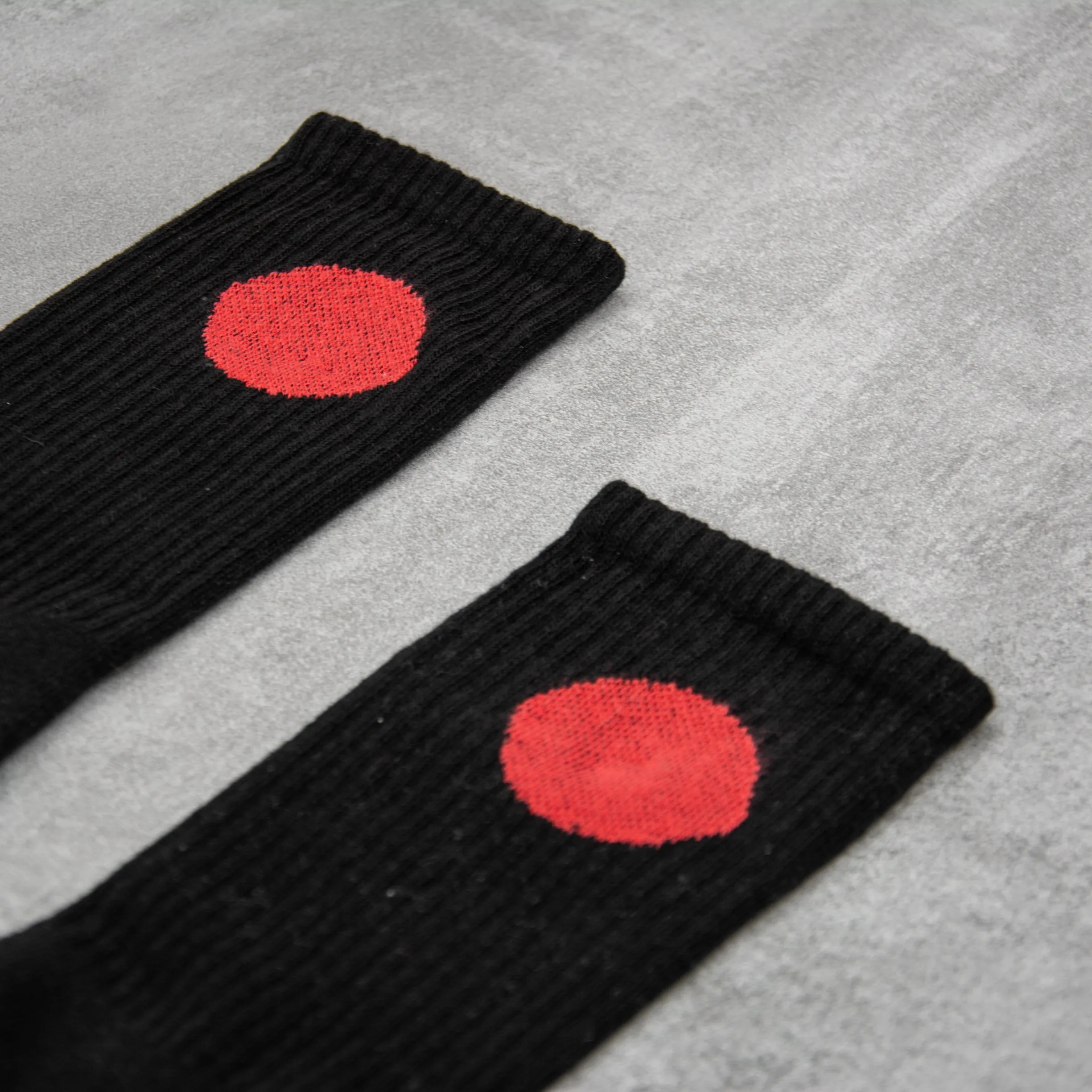 Edwin x Democratique Japanese Sun Sock - Black