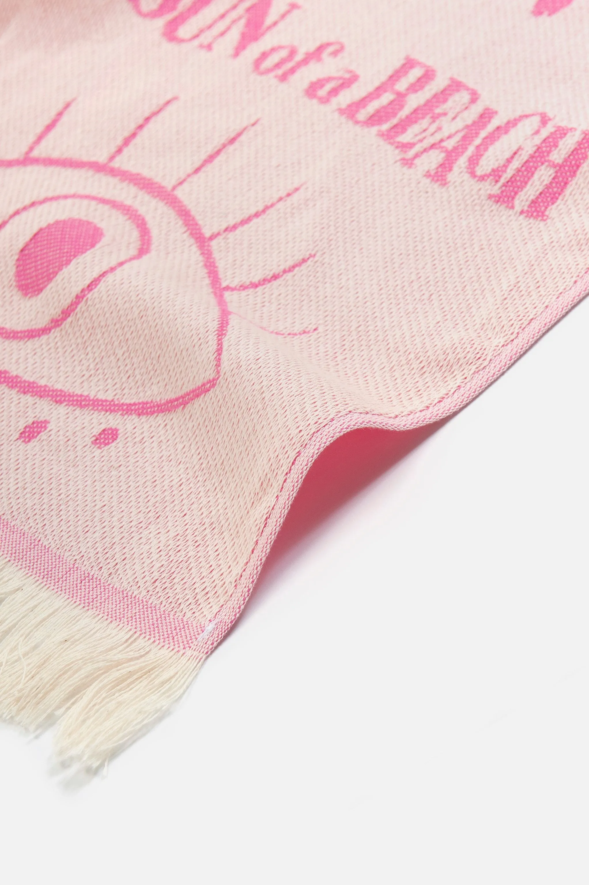 Electric Eyes Bubblegum | Feather Beach Towel