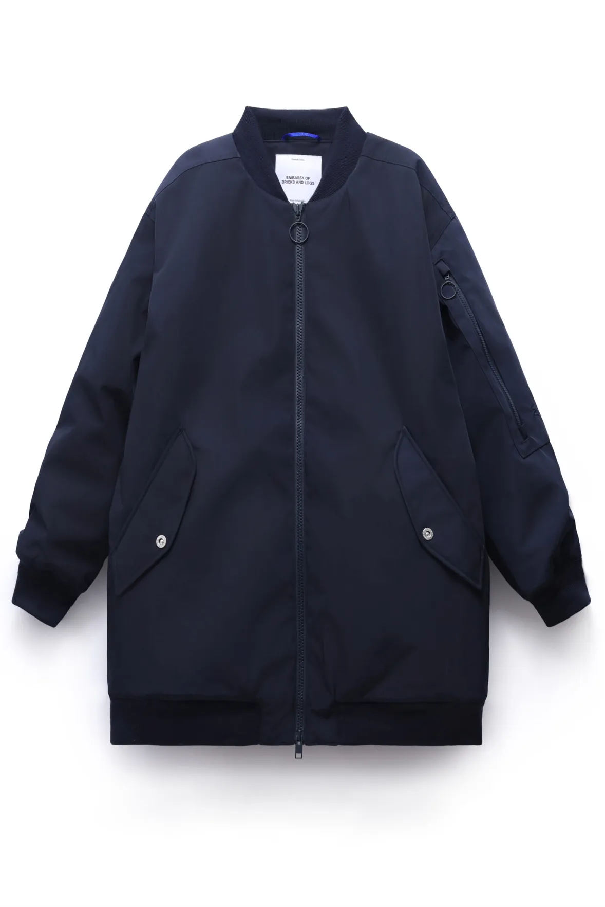 Embassy of Bricks & Logs - Nora Bomber - Navy Blue