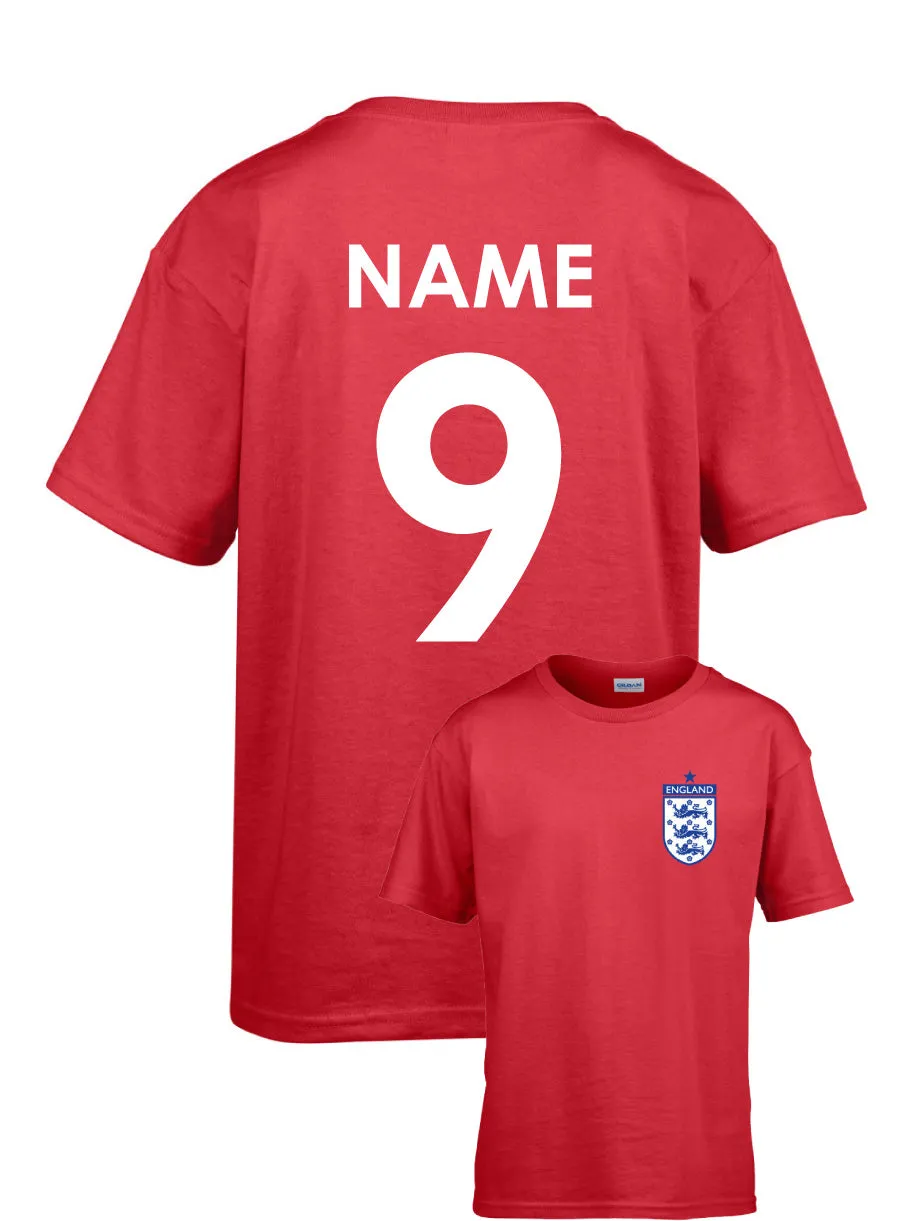 England Personalised Football Kids