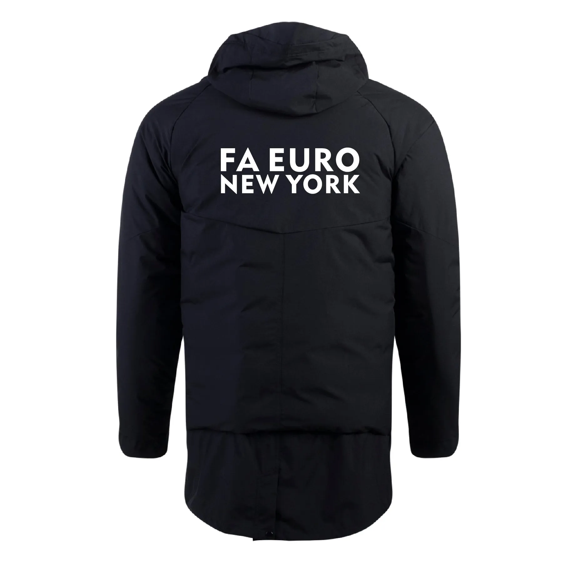 FA Euro New York MLS NEXT 2022-24 Winter Parka Jacket (Black)