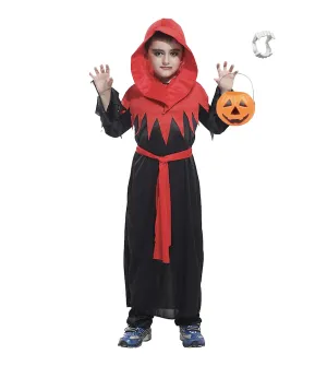 FancyDressWale halloween Draculla dress for Boys with pumpkin basket ghost theme costume party