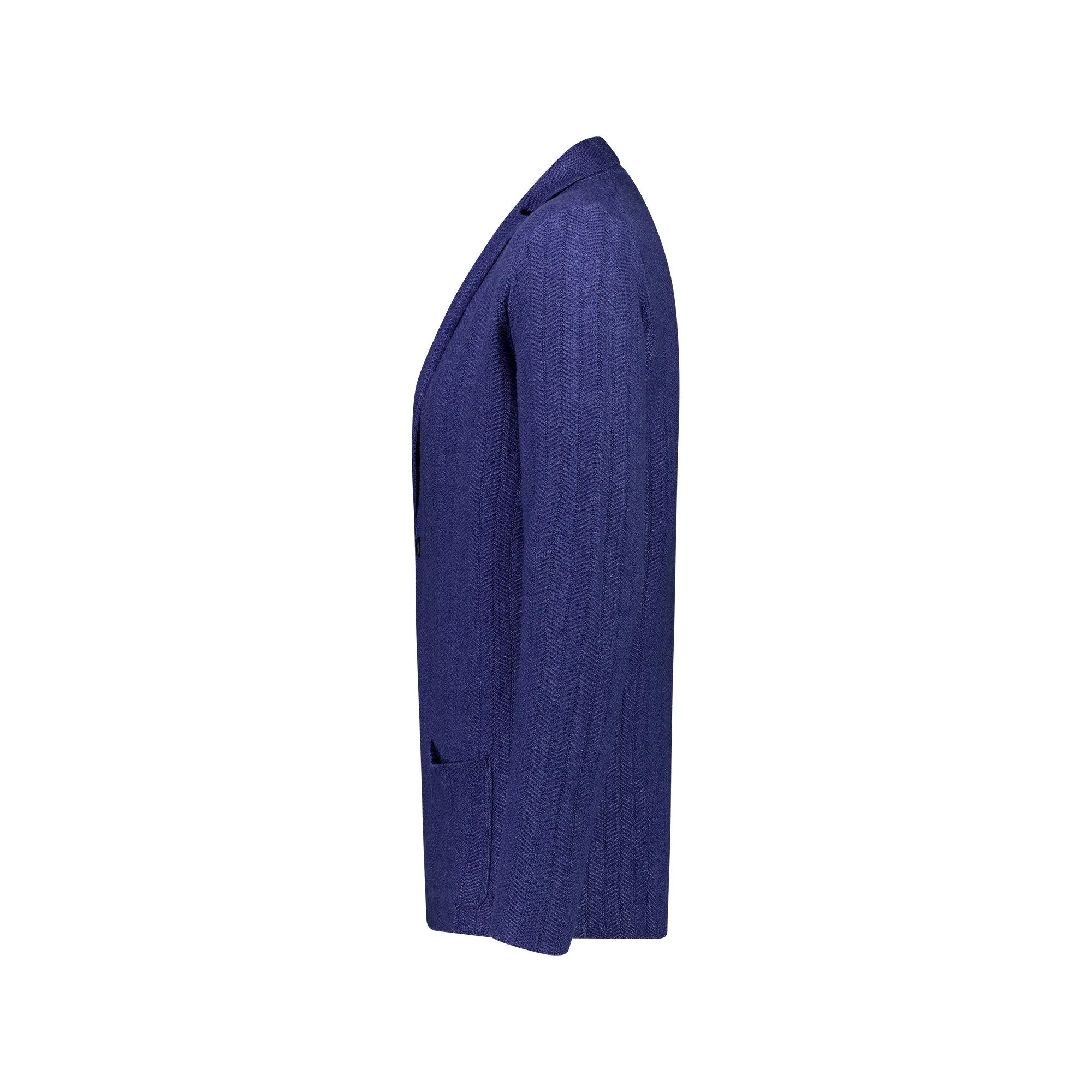 Ferrante Relaxed Jacket in MID BLUE