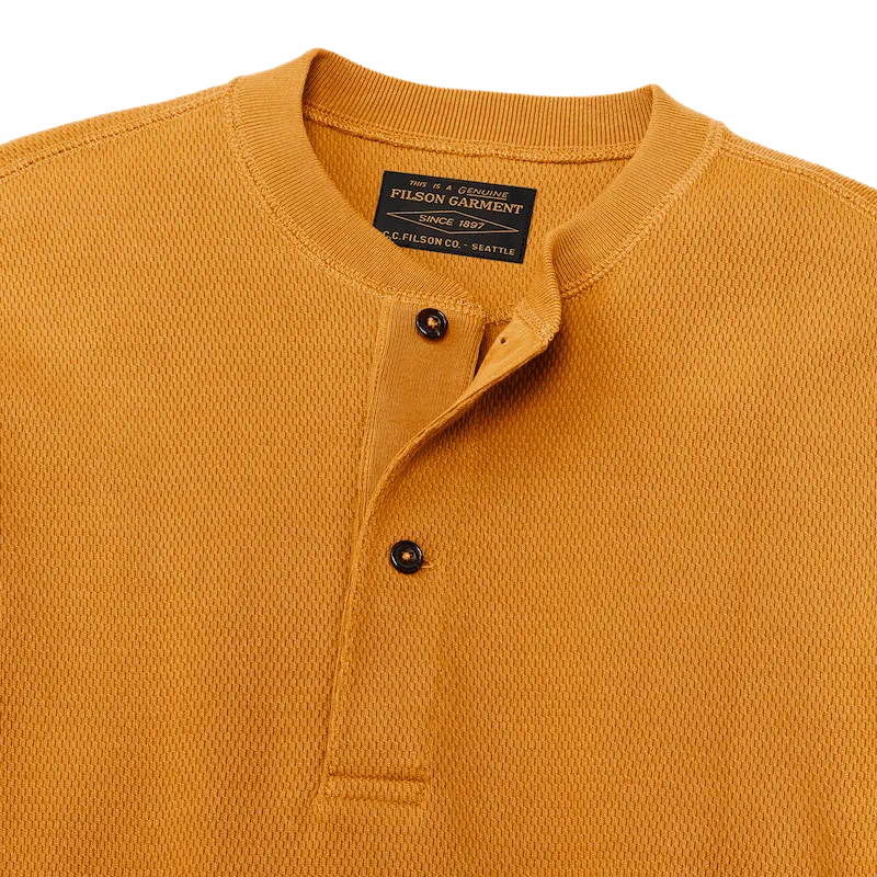 Filson Waffle Knit Henley Shirt