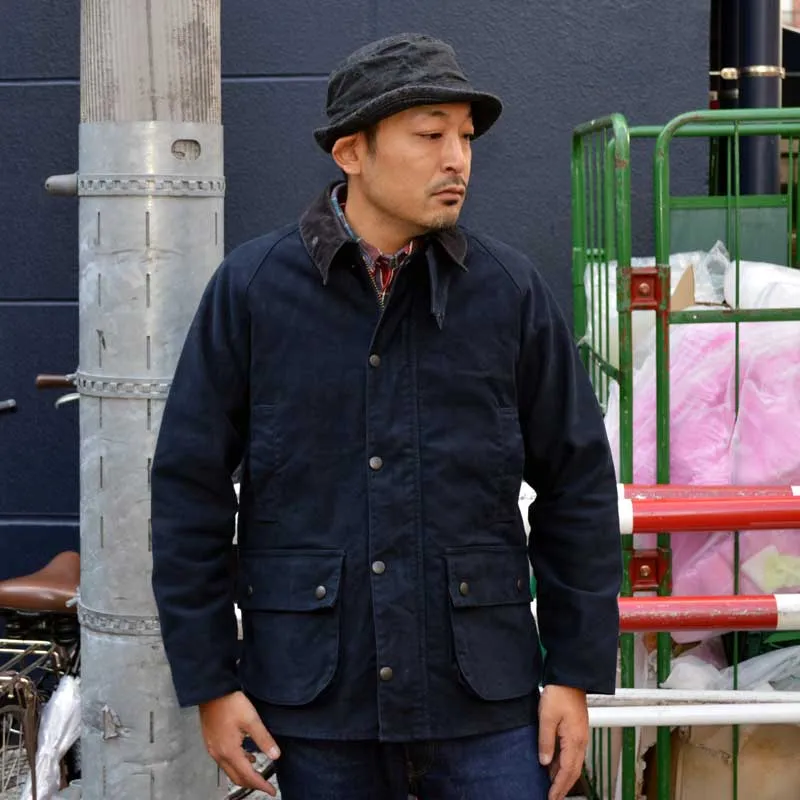 FOB FACTORY "F2361" MOLESKIN RIDING JACKET