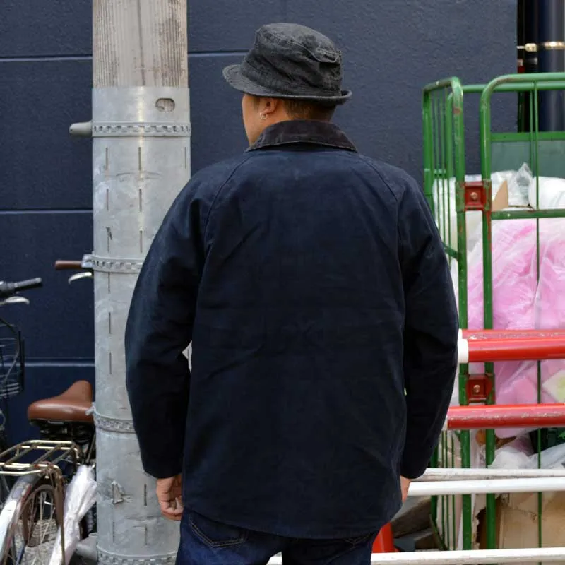 FOB FACTORY "F2361" MOLESKIN RIDING JACKET