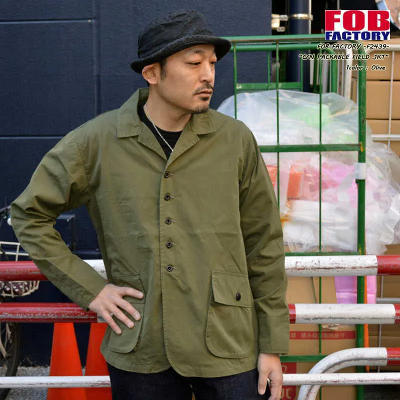 FOB FACTORY "F2439" C/N PACKABLE FIELD JACKET