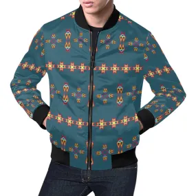 Four Directions Lodges Ocean Bomber Jacket for Men