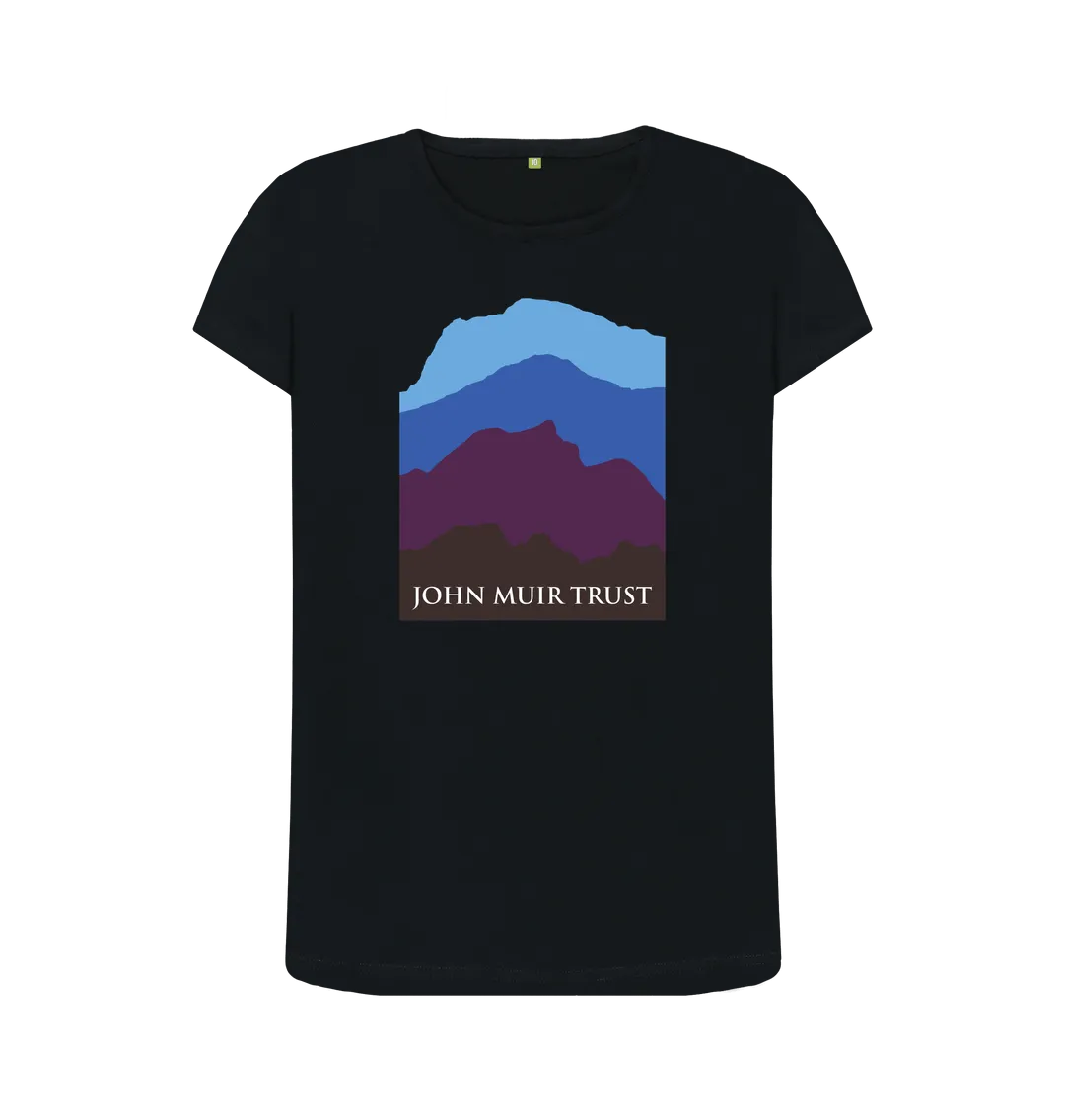 Four Mountains Women's T-shirt - New Blue