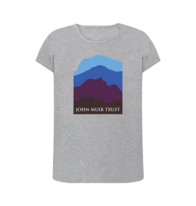 Four Mountains Women's T-shirt - New Blue