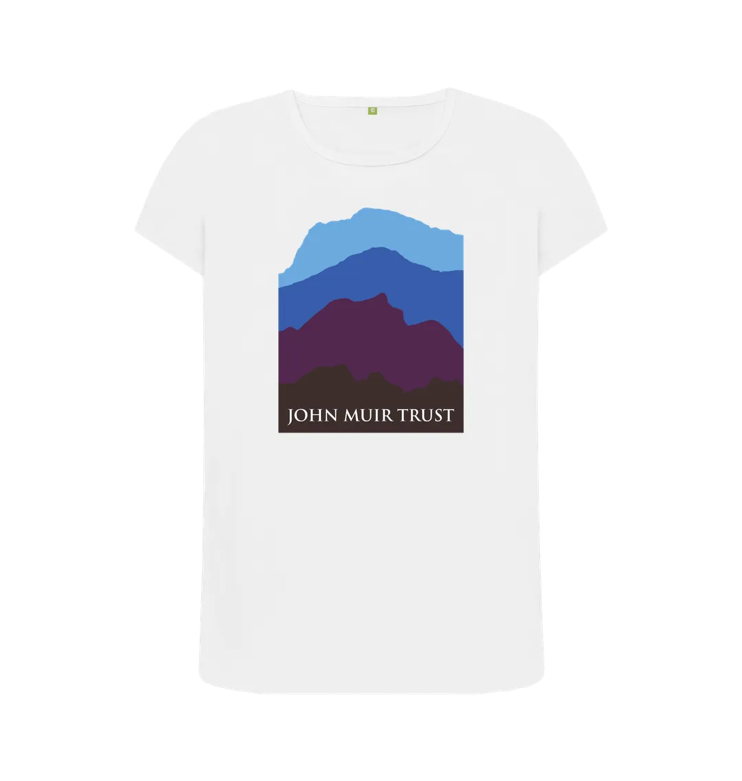 Four Mountains Women's T-shirt - New Blue