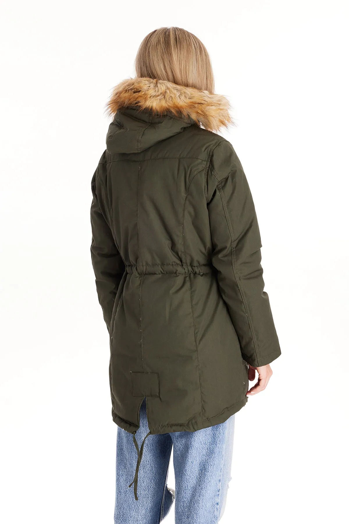 Gabardine Down Winter Parka