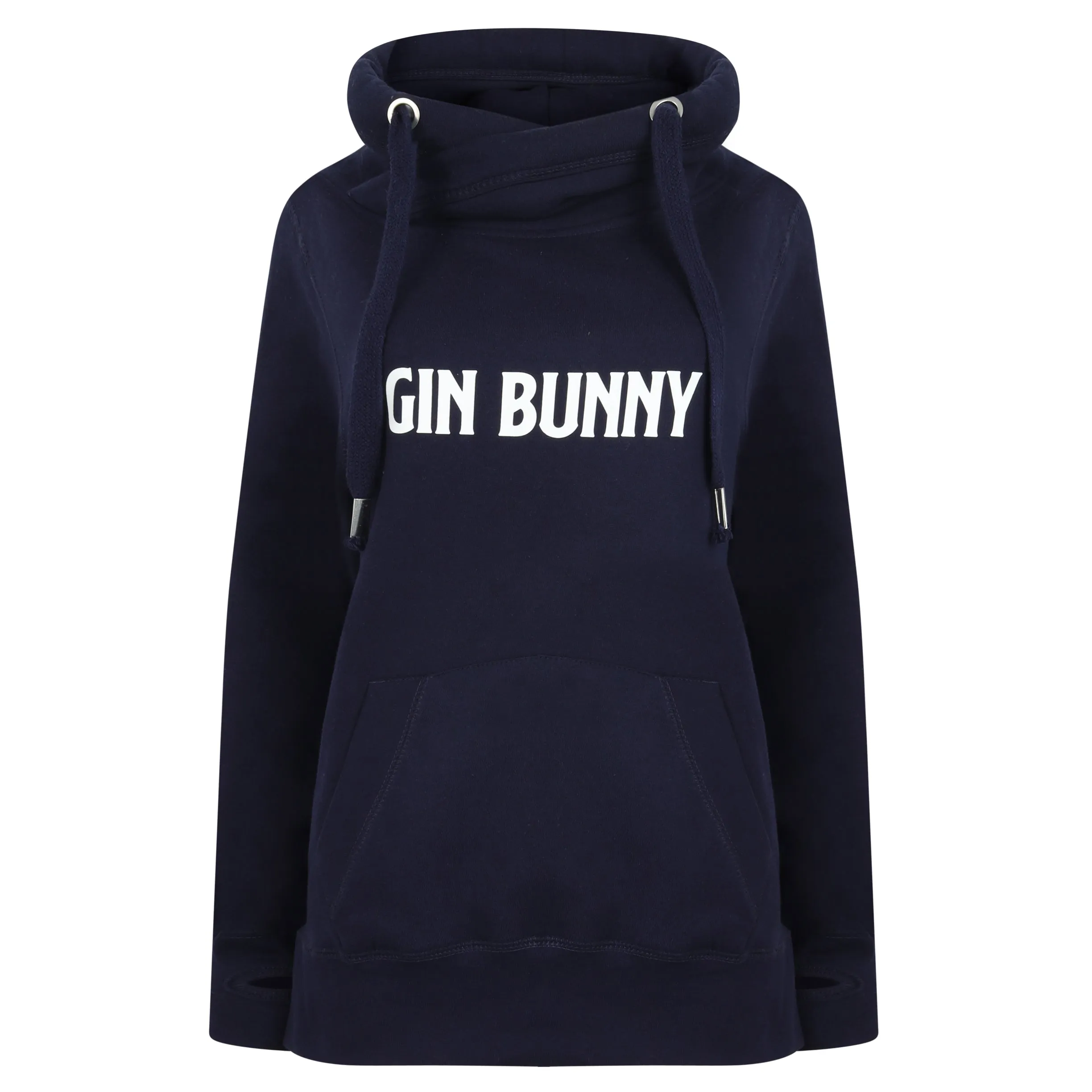 Gin Bunny Luxe Hoodie - Navy