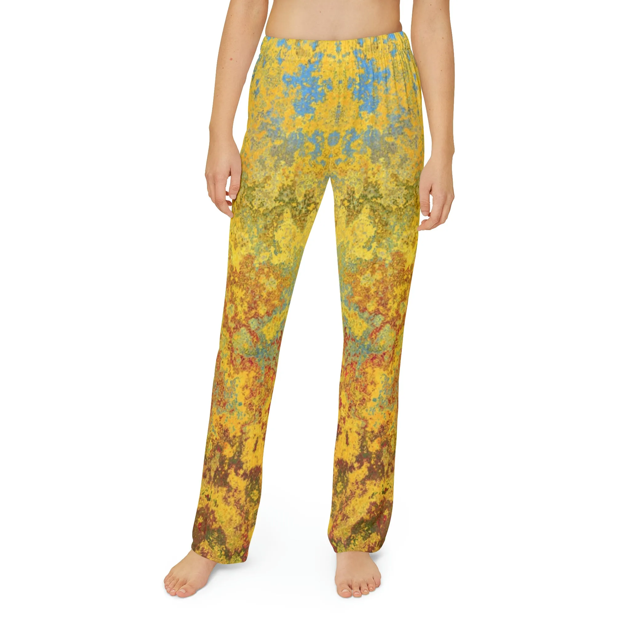 Gold and blue spots - Inovax Kids Pajama Pants