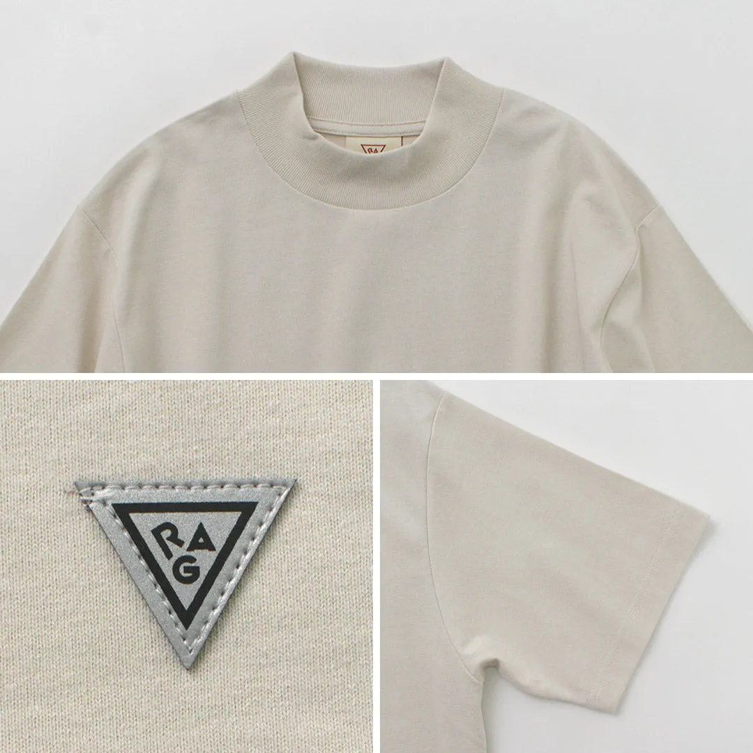 HEALTHKNIT / HEALTHKNIT×RAG  Mock Neck T-Shirt