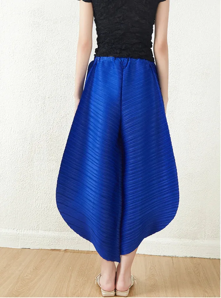 HEYFANCYSTYLE Tokyo Pleated Balloon Ankle Pants