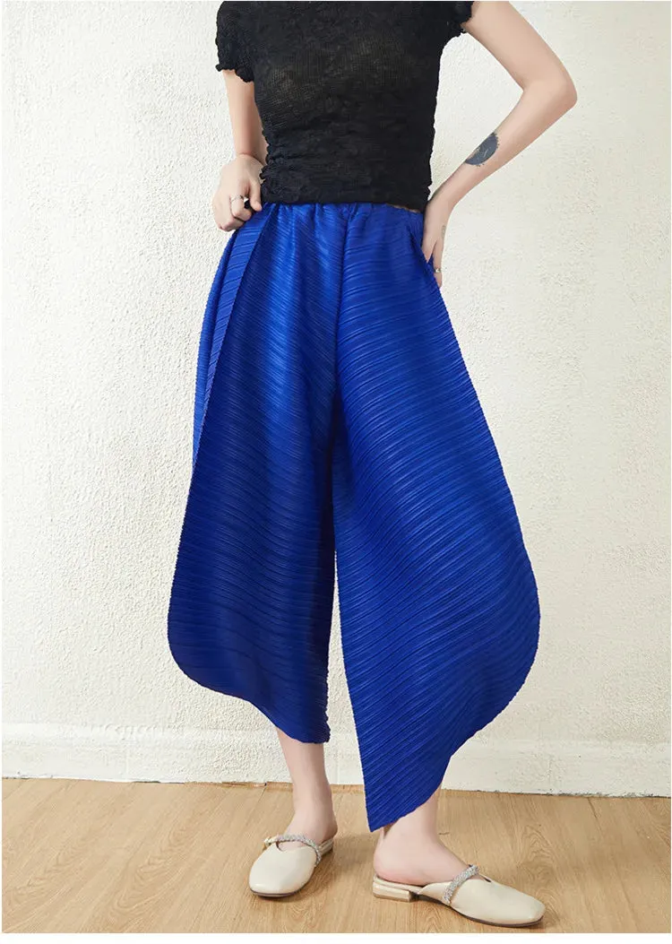 HEYFANCYSTYLE Tokyo Pleated Balloon Ankle Pants