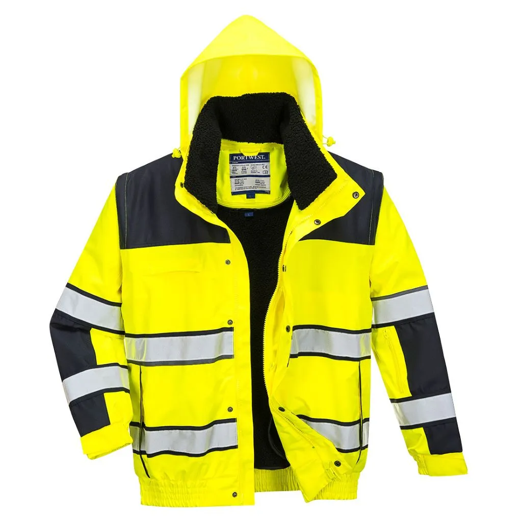 Hi Vis Classic Bomber Jacket C466