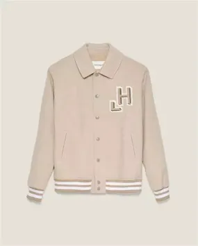 Hinnominate Beige Polyester Jackets & Coat