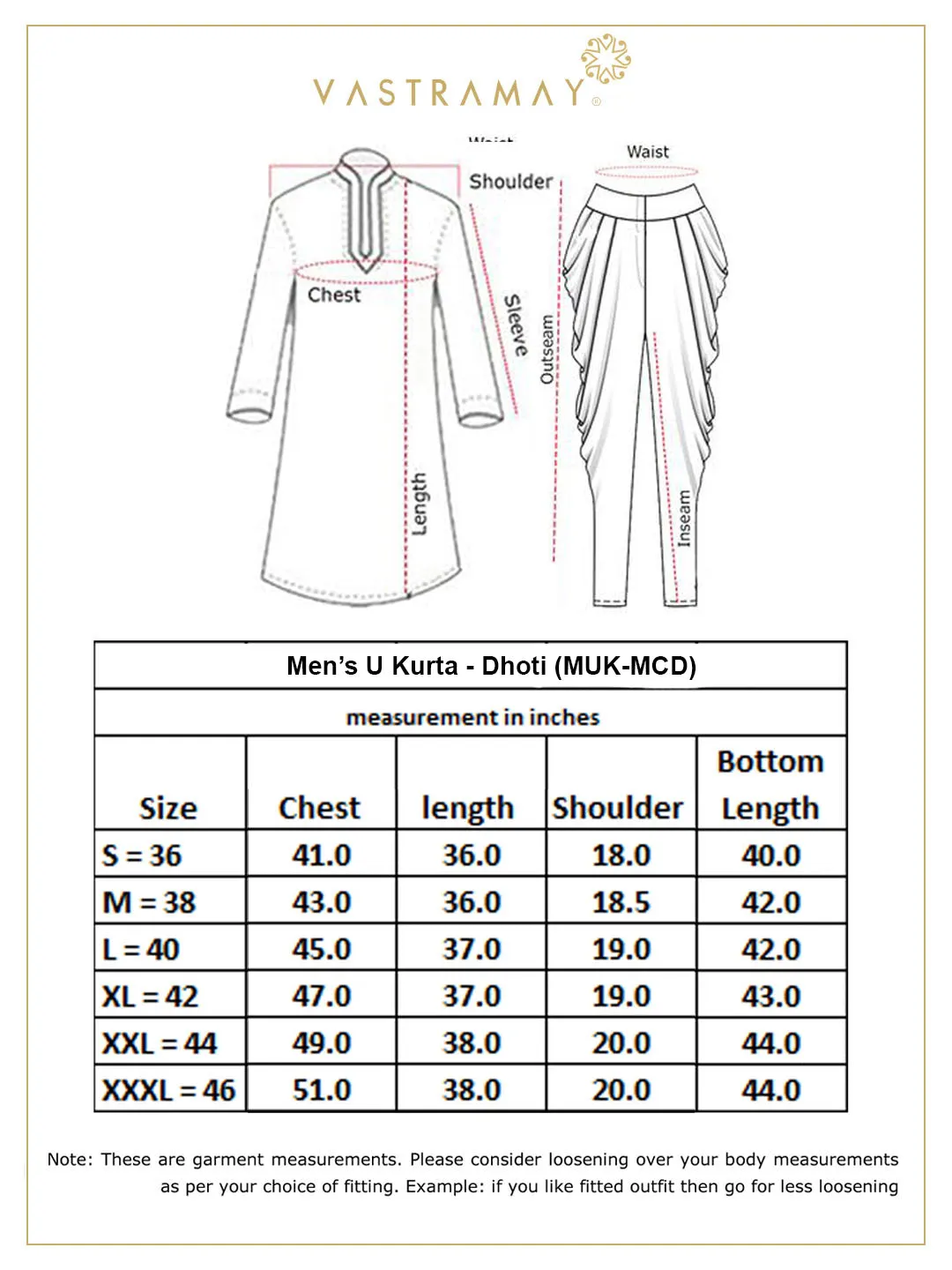 Jashvi Men's Gold Cotton Blend Kurta and Dhoti Pant Set