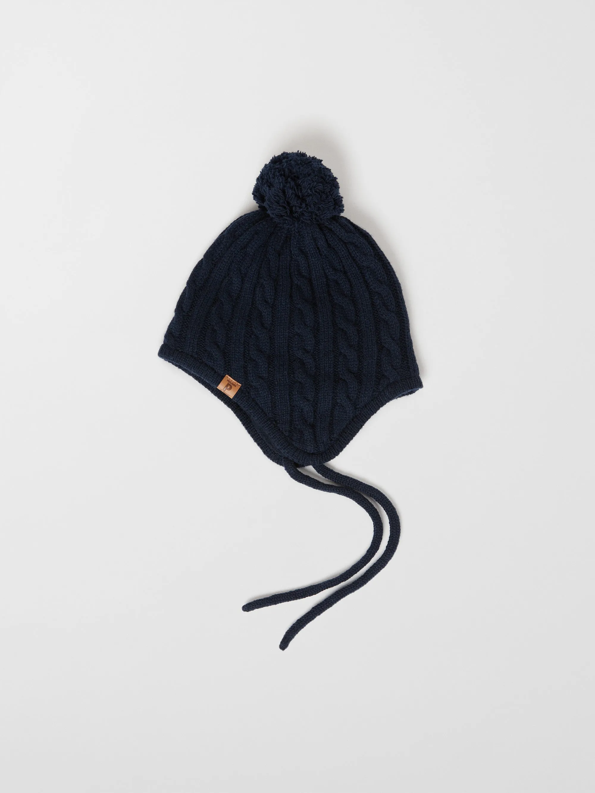 Kids Wool Bobble Hat - NO POMPOM