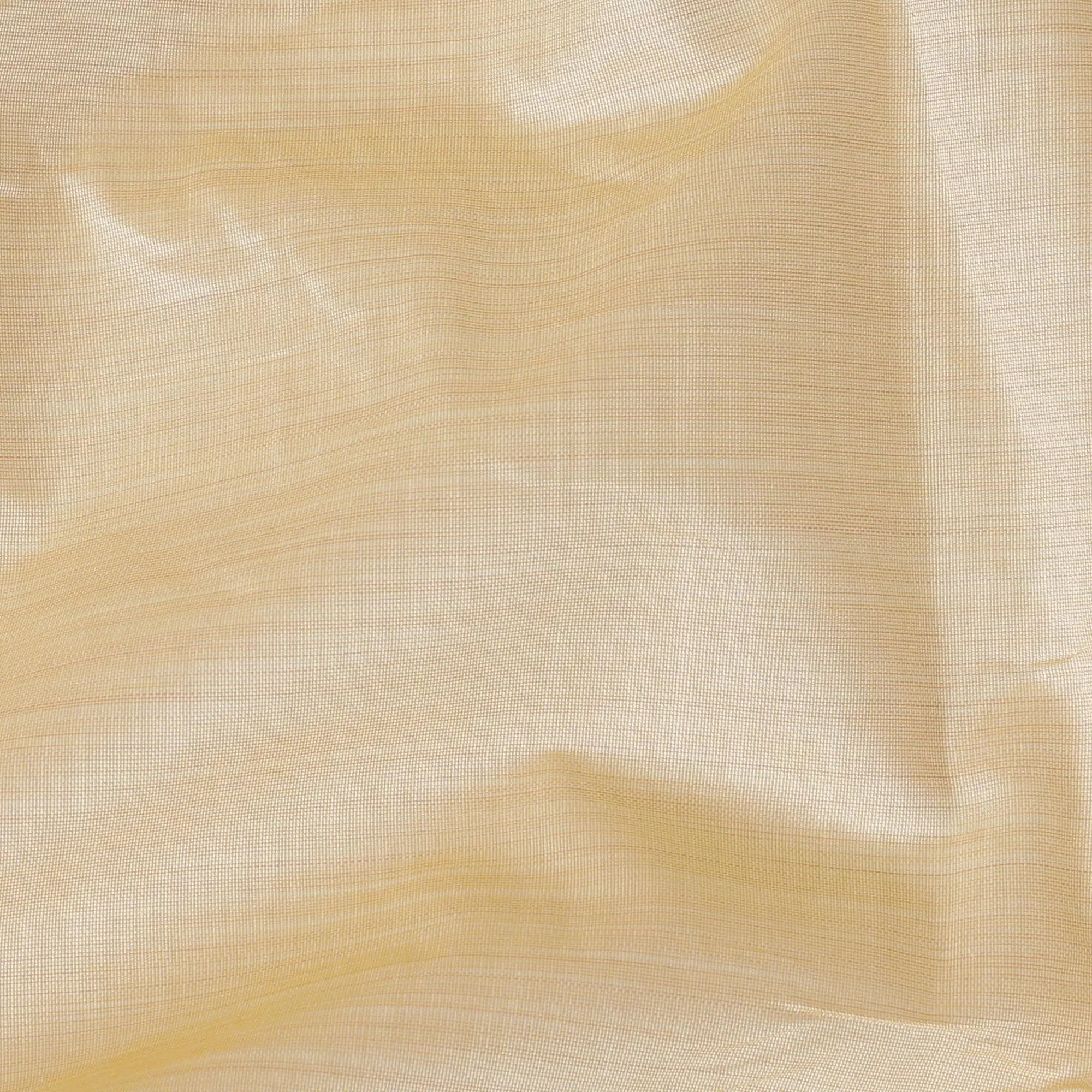 Light gold Plain synthetic brocade fabric-D14147