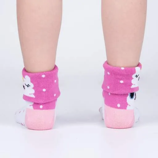 Llama-corn Kid's Crew Socks