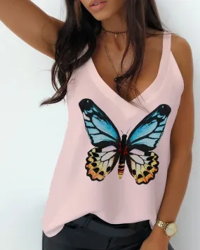 Loose butterfly camisole