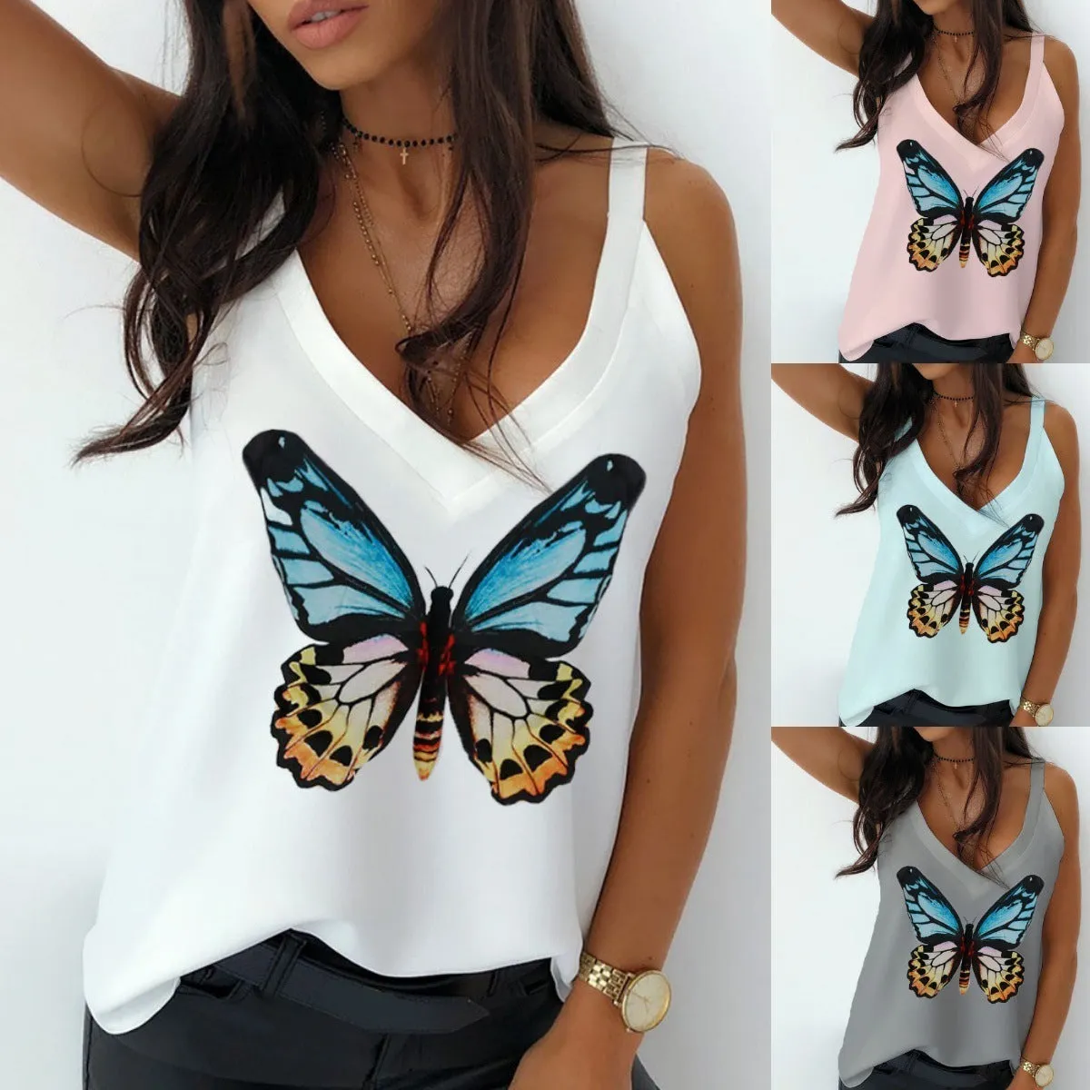 Loose butterfly camisole