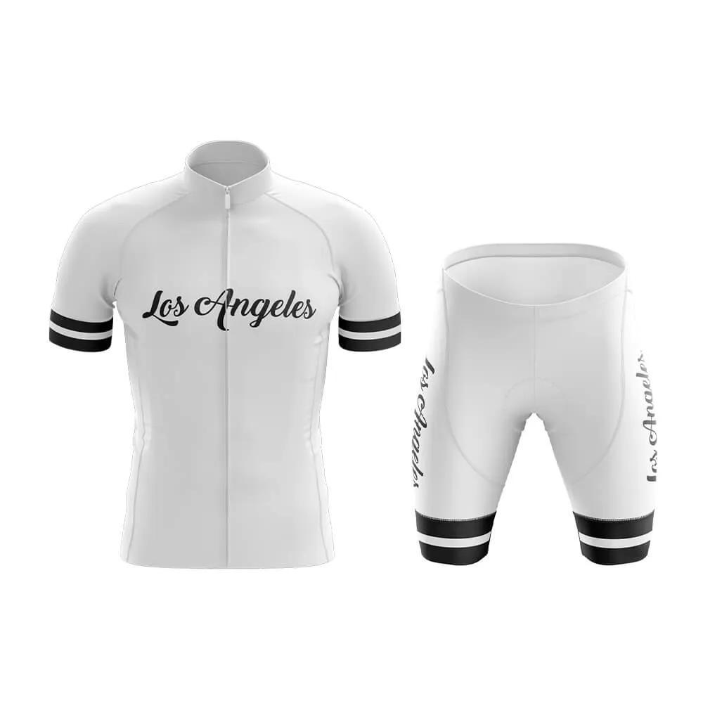 Los Angeles (White) (V1) Club Cycling Kit