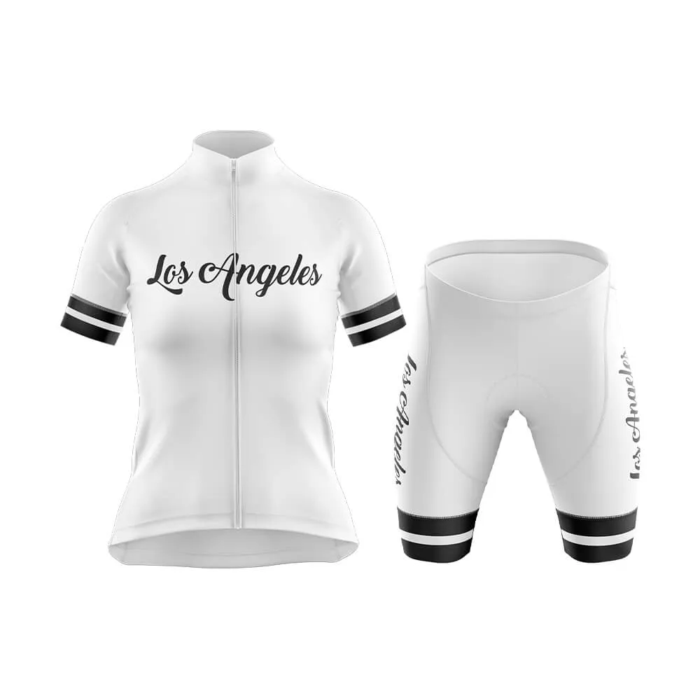 Los Angeles (White) (V1) Club Cycling Kit