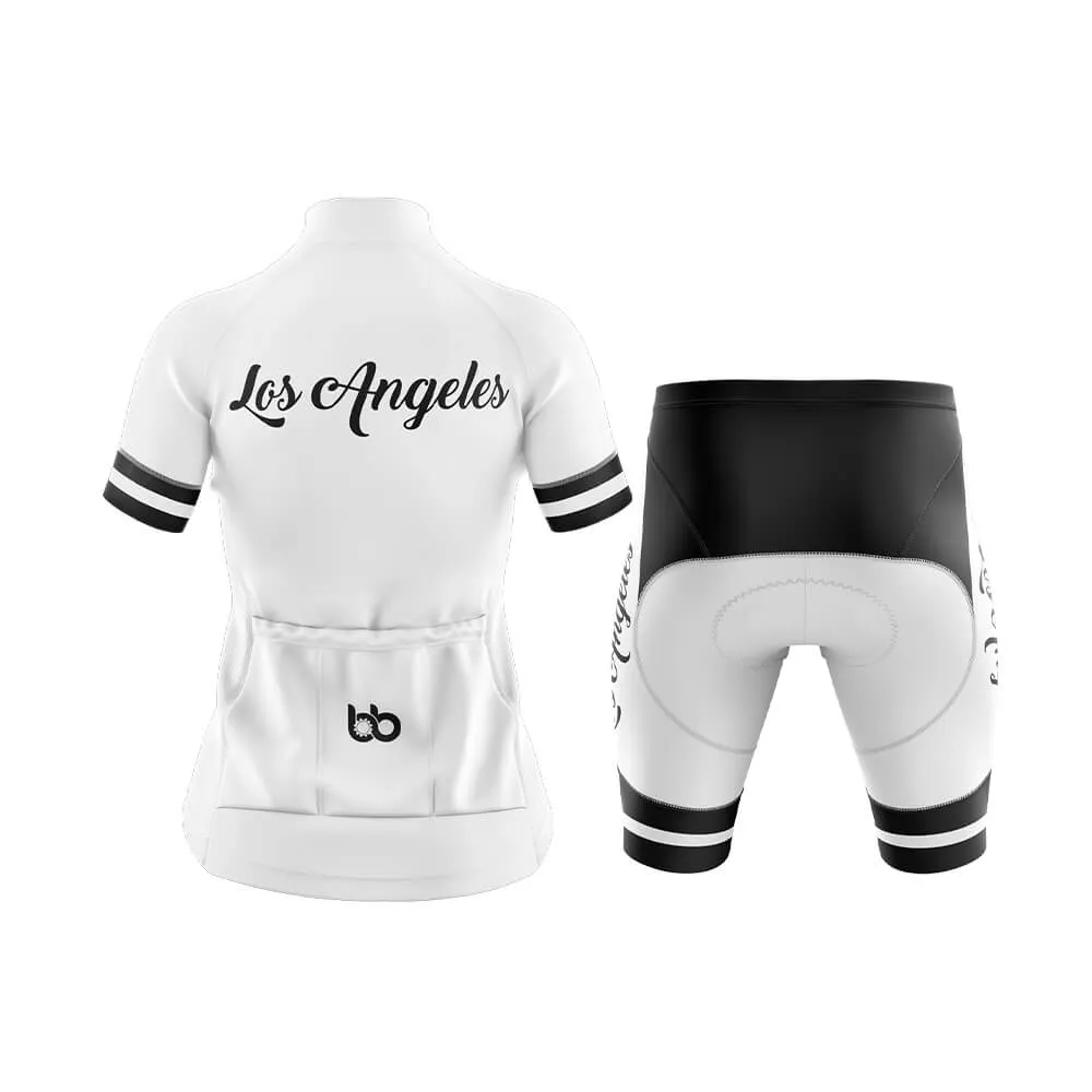 Los Angeles (White) (V1) Club Cycling Kit