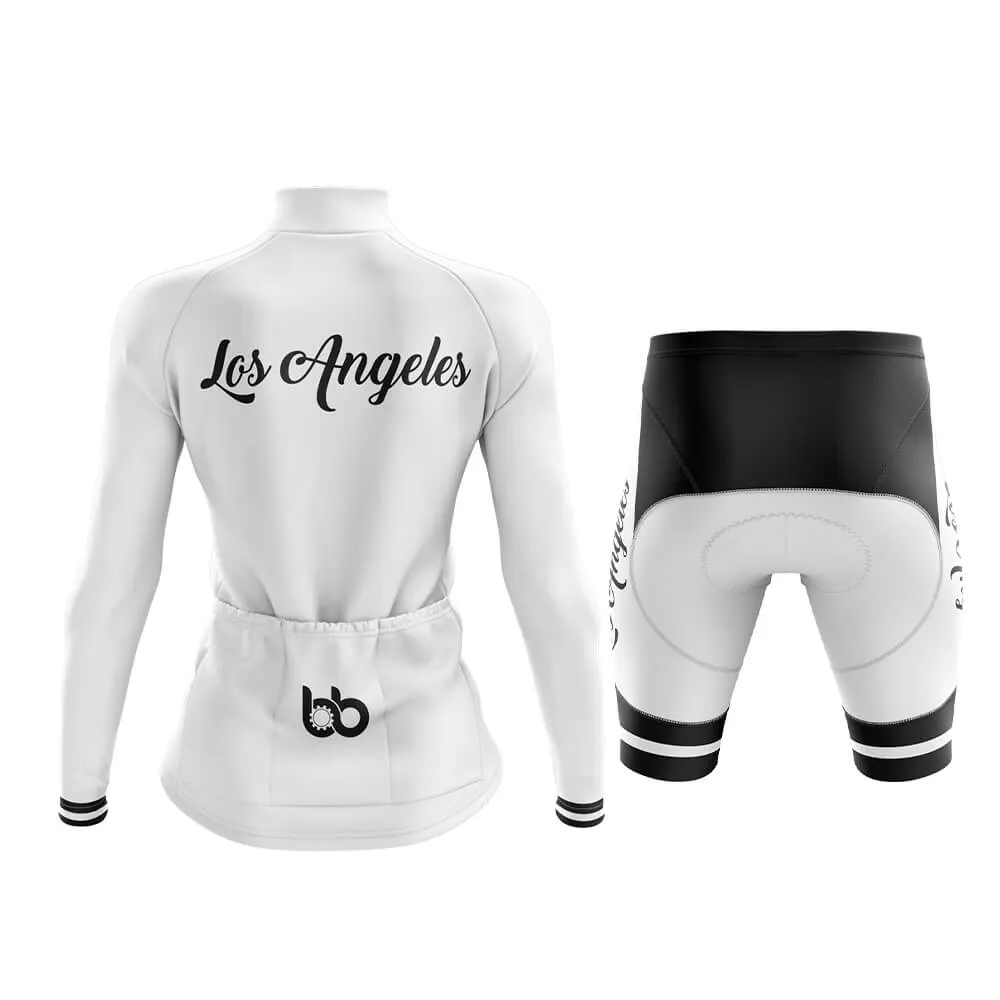 Los Angeles (White) (V1) Club Cycling Kit