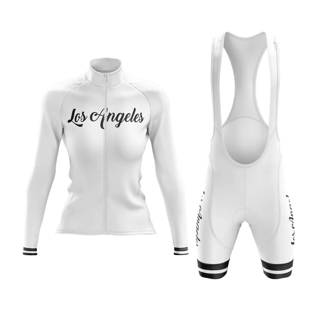 Los Angeles (White) (V1) Club Cycling Kit