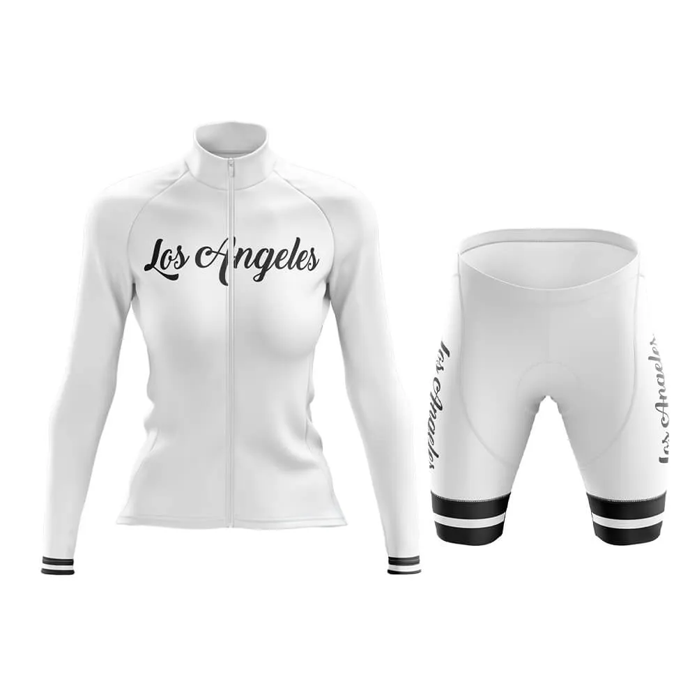 Los Angeles (White) (V1) Club Cycling Kit