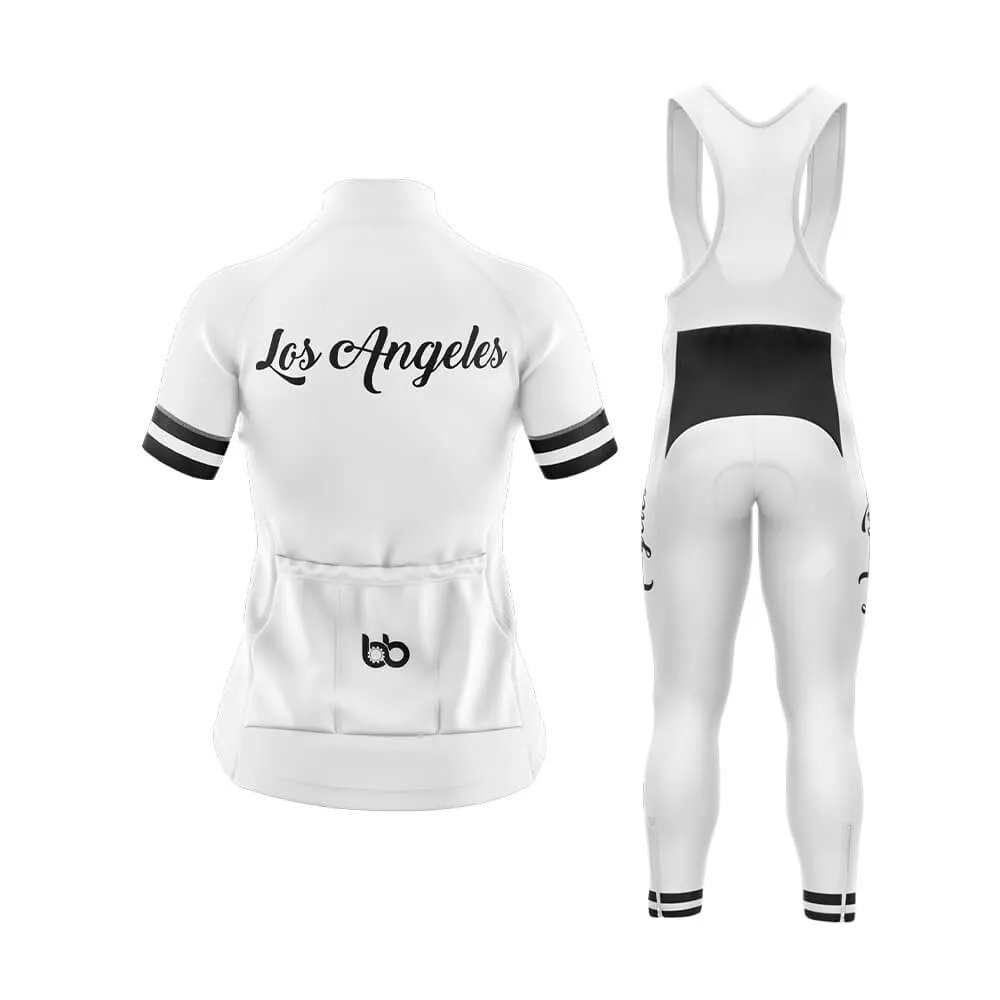 Los Angeles (White) (V1) Club Cycling Kit