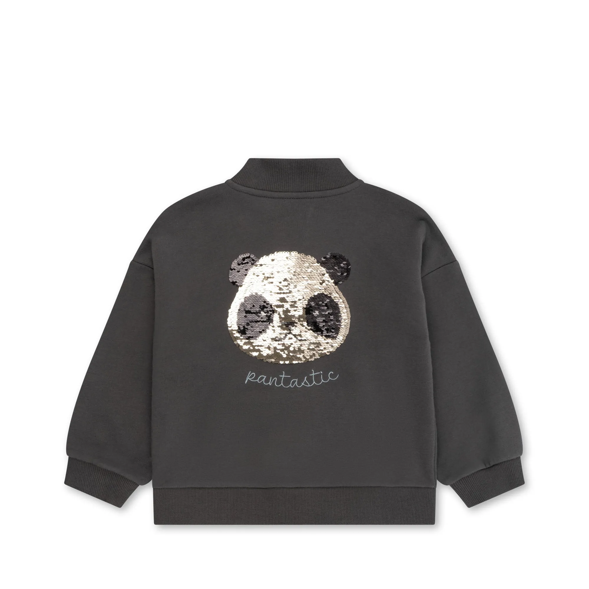 Lou Sequin Bomber Boys Jacket - Panda