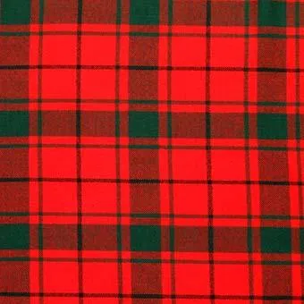 MacDonald of the Isles Red Modern Light Weight Tartan Shawl